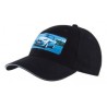 Cap with reflective trim - mod. 4213:Black, Cotton, Grey